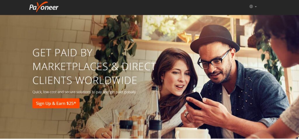 payoneer registration